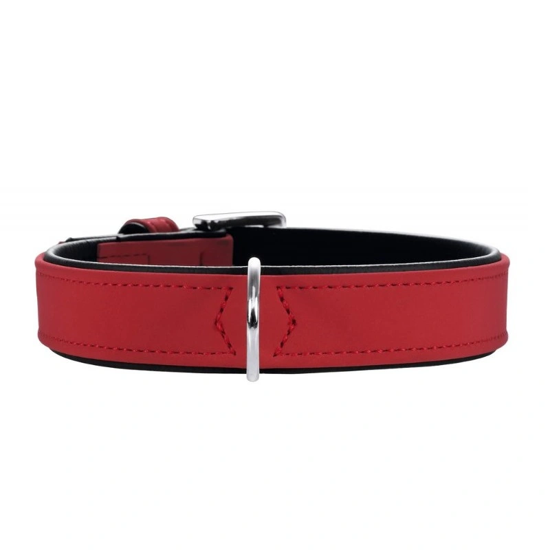 Hunter Softie hundehalsbånd 45 cm rød - 32-40 cm indstilling
